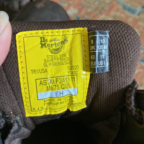 Dr. Martens steel toe work boots - Picture 7 of 8